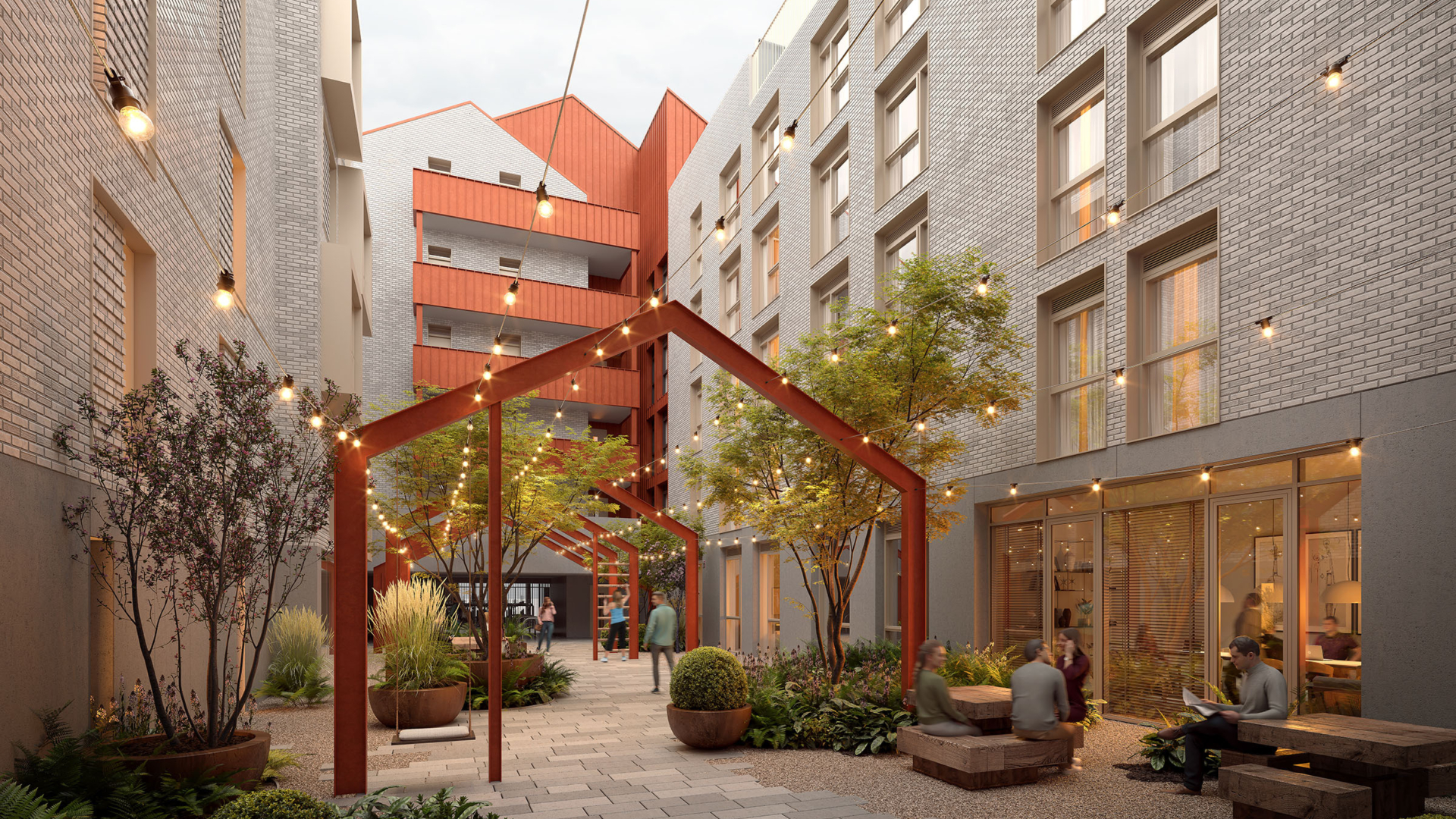 Manderston Street Courtyard